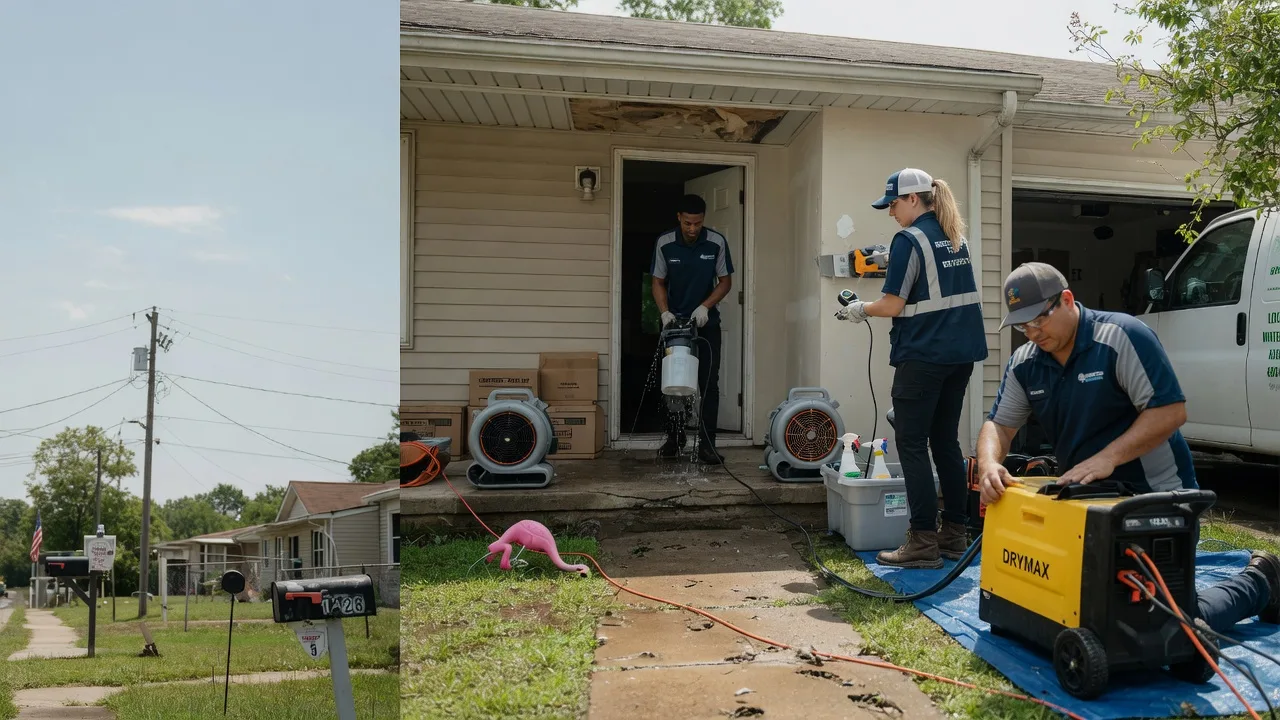 Storm Damage Water Removal in West Newton, IN near me